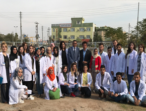 A Scientific visit for the students of the Department of Environmental Science to the meteorology station in Zakho city