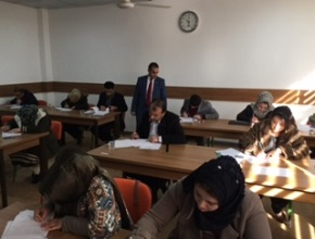 The examination of the Academic Training course for the newly MA and PhD. graduates took place