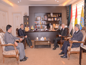 Delegation from Ronakys Company visit the University of Zakho