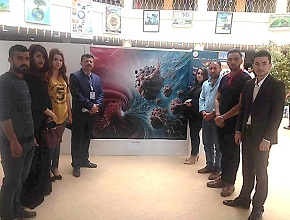 The Exhibition of the painting of Science at the University of Zakho