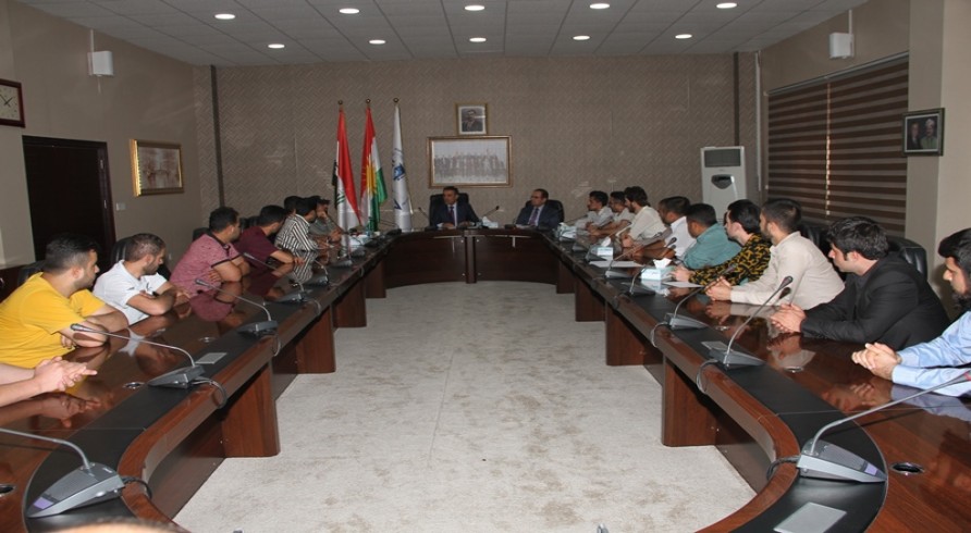 The Minister of Higher Education and Scientific Research Met with Top Students of Kurdistan Universities