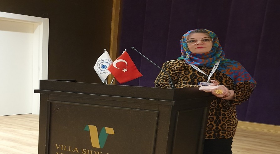 A Lecturer at the Arabic Department Participated in a Conference in Turkey