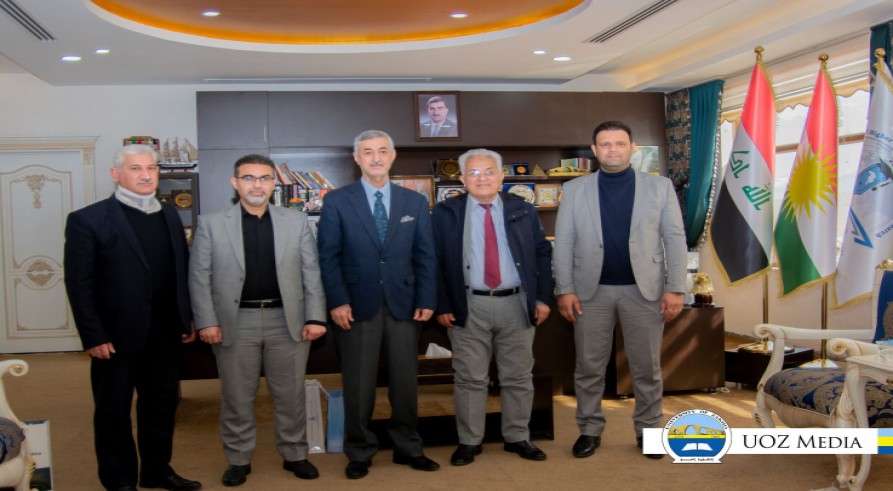 President of Lebanese French University Visited the University of Zakho