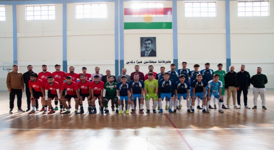 A Friendly-Football Match Was Organized at the University of Zakho
