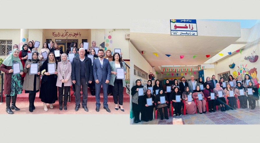 The University of Zakho Conducted a Series of Workshops in Two Public Kindergartens in Zakho City